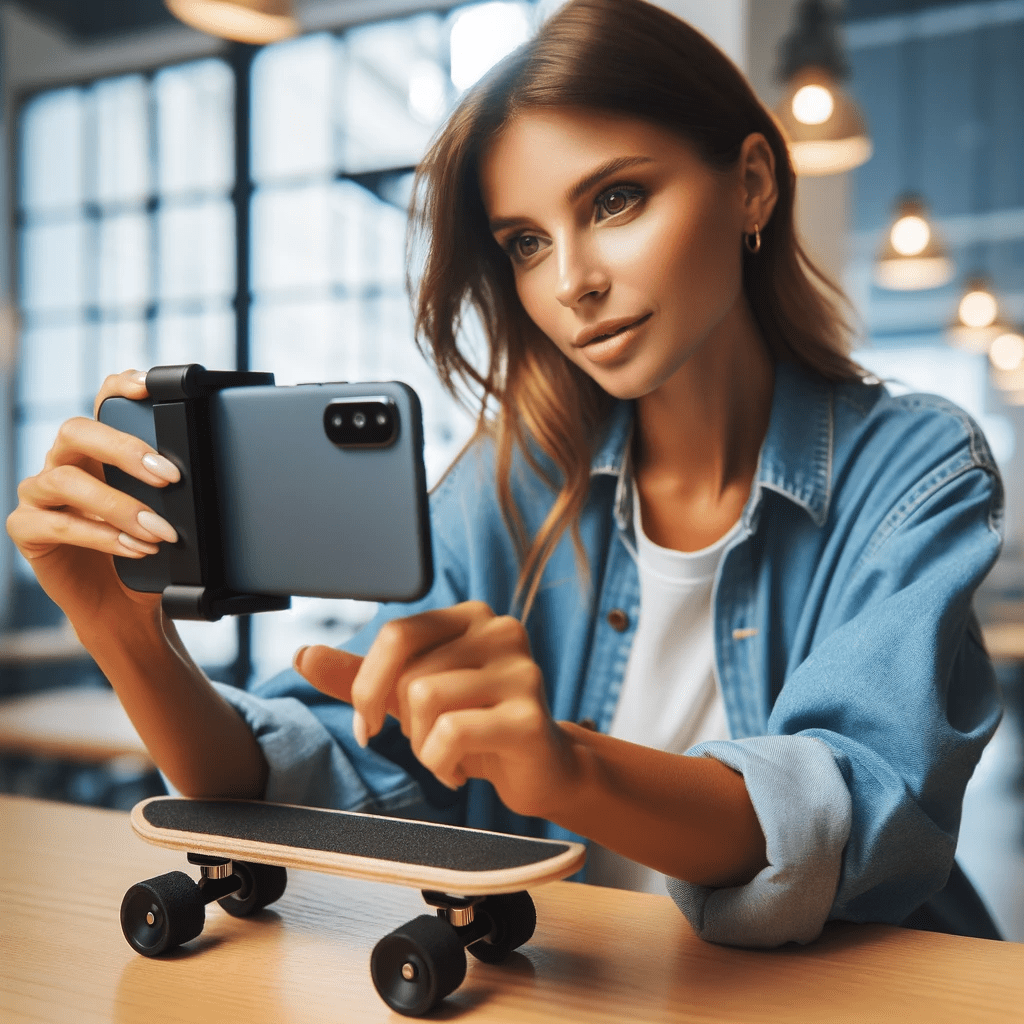 Finger Skateboard als Slider für Smartphone Video Produktvideo mit dem Handy. Fotografieren und Filmen mit dem Smartphone: Bessere Fotos und Videos mit dem Handy für Freizeit, Hobby und Business