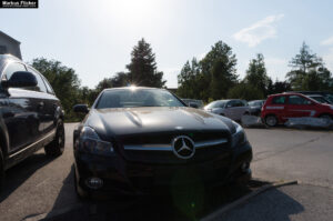 Mercedes Auto Photoshop Bildbearbeitung Retusche Lack und Hintergrund #carphotography