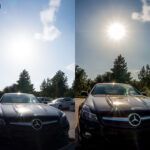 Mercedes Auto Photoshop Bildbearbeitung Retusche Lack und Hintergrund #carphotography