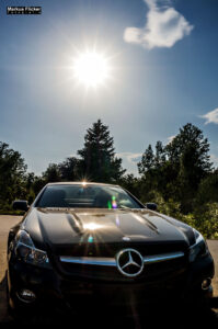Mercedes Auto Photoshop Bildbearbeitung Retusche Lack und Hintergrund #carphotography