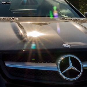 Mercedes Auto Photoshop Bildbearbeitung Retusche Lack und Hintergrund #carphotography