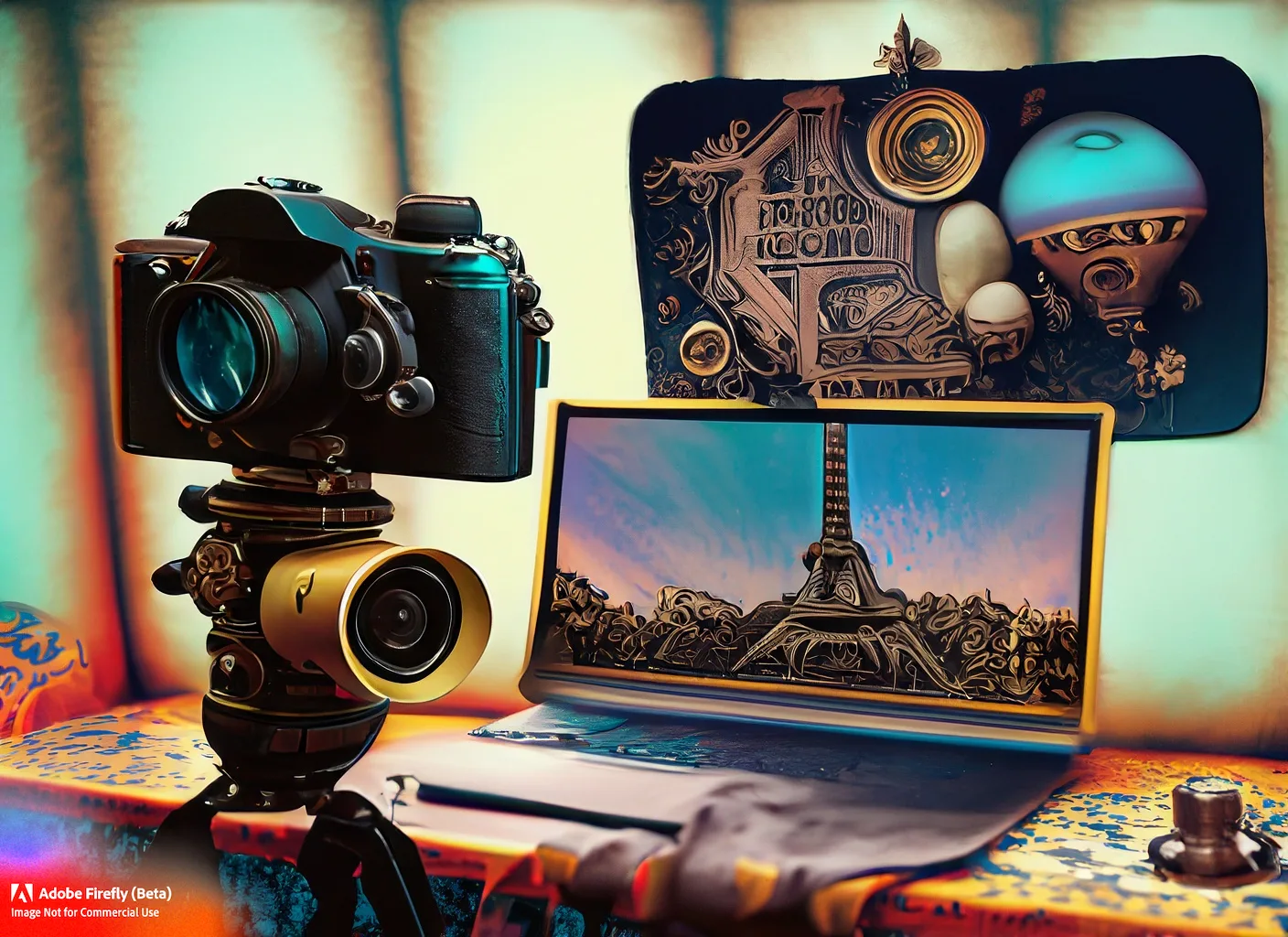 Mehr über den Artikel erfahren Erste Tests und Versuche mit Adobe Firefly Generative Machine Learning AI. KI für Kreative