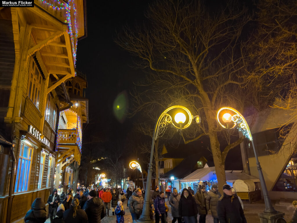 Zakopane im Süden von Polen am Fuße des Tatra-Gebirges