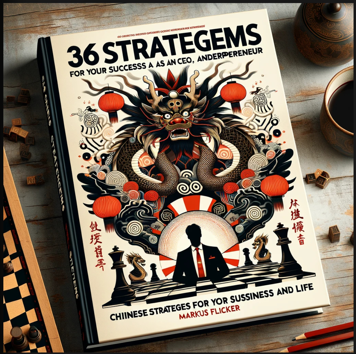 36 Strategeme für deinen Erfolg als Selbstständiger, Geschäftsführer und Unternehmer Chinesische Strategien für deinen Erfolg im Business und im Leben Buch von Markus Flicker #36strategeme 36 Strategeme für deinen Erfolg als Selbstständiger, Geschäftsführer und Unternehmer Chinesische Strategien für deinen Erfolg im Business und im Leben Buch von Markus Flicker #36strategeme