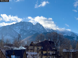 Zakopane im Süden von Polen am Fuße des Tatra-Gebirges