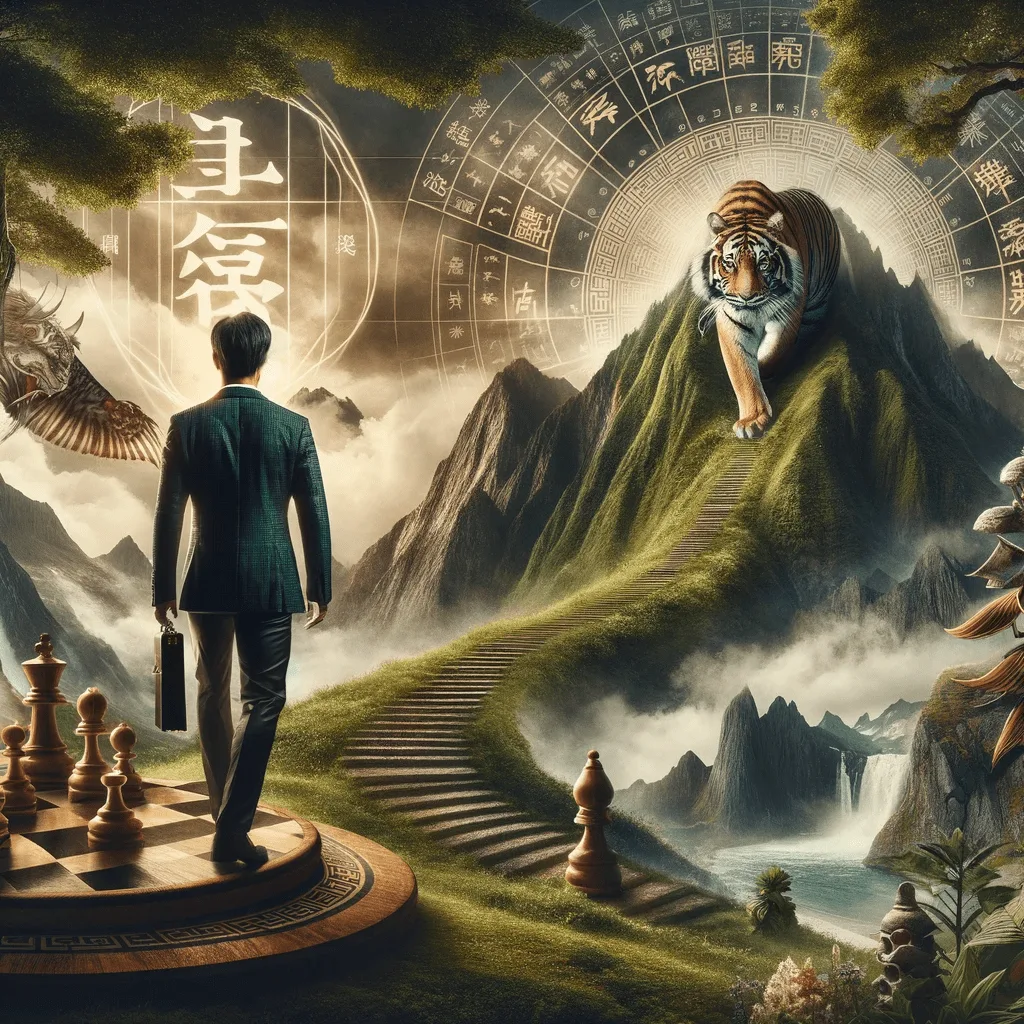 Mehr über den Artikel erfahren Den Tiger vom Berg in die Ebene locken. 36 Strategeme für deinen Erfolg als Selbstständiger und Unternehmer: Chinesische Strategien für deinen Erfolg im Business und im Leben