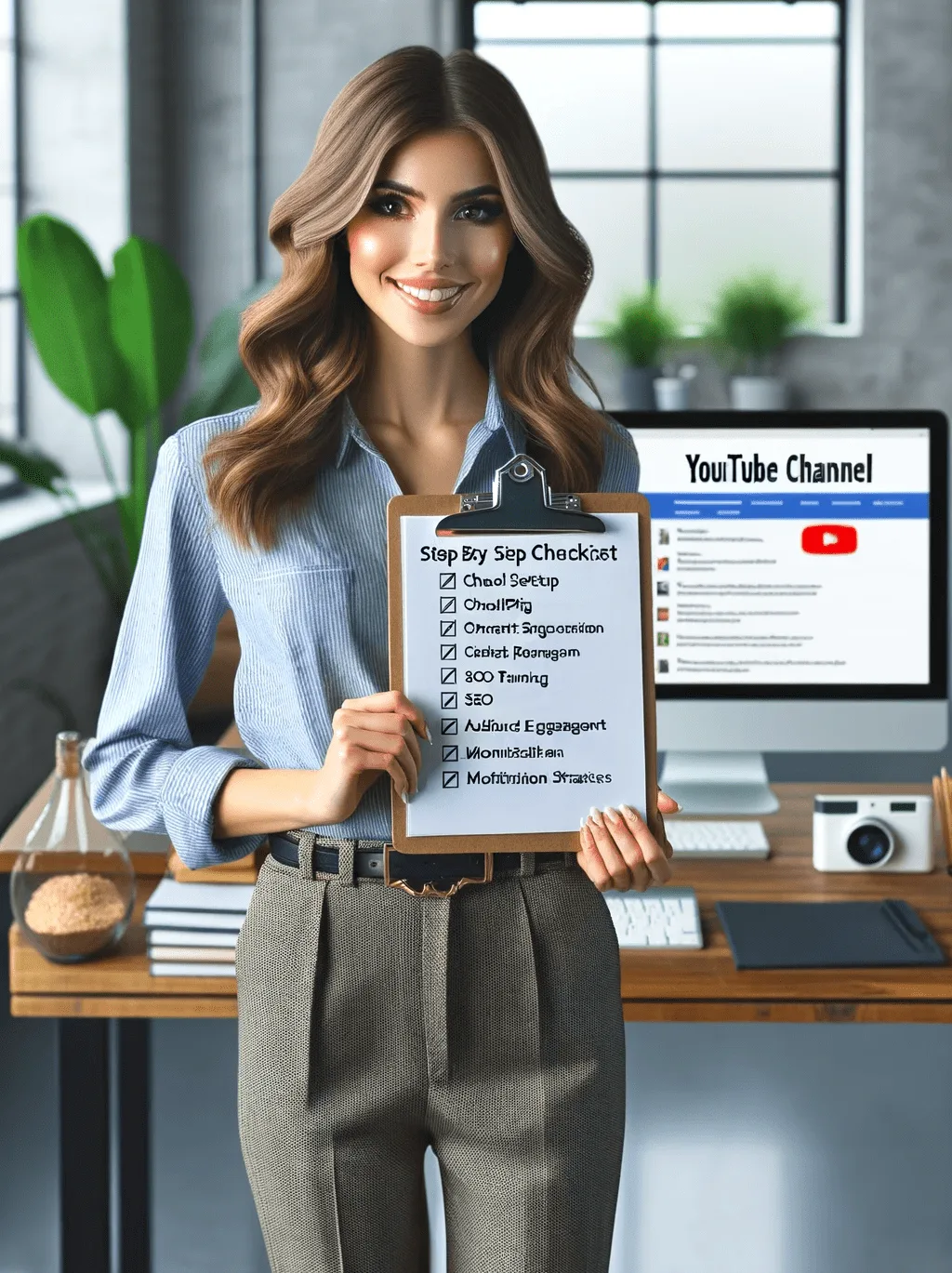 Mehr über den Artikel erfahren Step By Step Checkliste für einen erfolgreichen YouTube Kanal: Eine Checkliste zur Einrichtung und Optimierung für dein zukünftiges Business. Wie werde ich im Internet sichtbar?!: Starte mit Social Media für Erfolg durch deinen Online Auftritt und mehr Sichtbarkeit