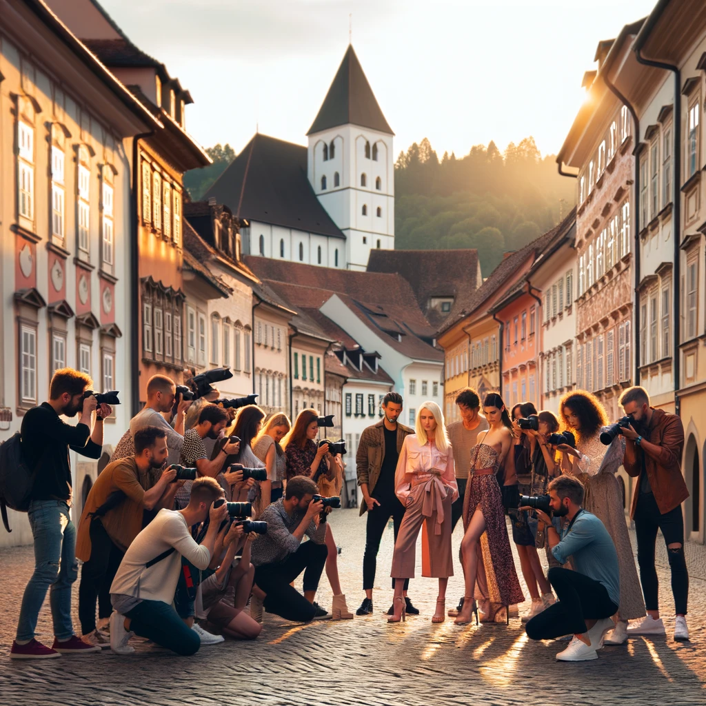 Mehr über den Artikel erfahren Photowalk Maribor Fotoworkshop Fotokurs für Models und Fotografen in Slowenien