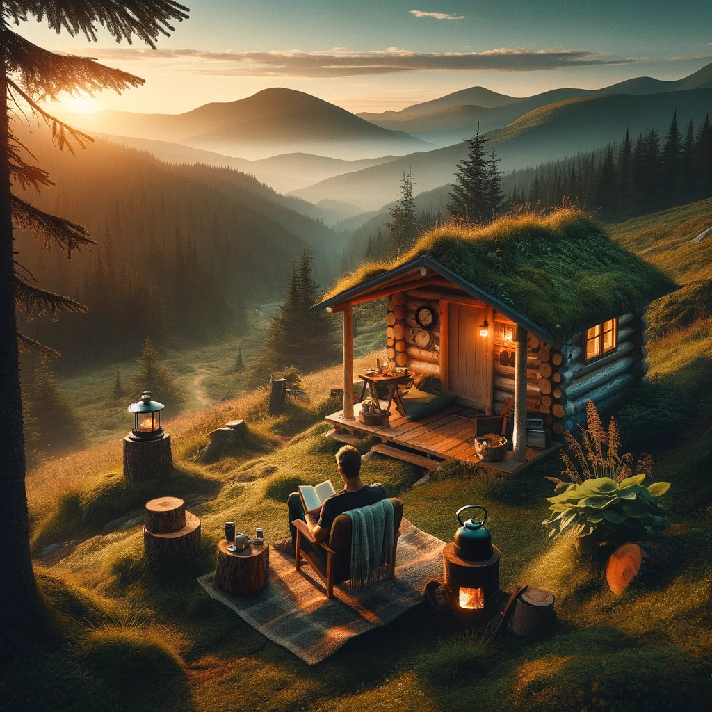 Mehr über den Artikel erfahren 24 Stunden Auszeit! Allein mitten im Nirgendwo! Allein statt einsam und nur mit mir. #GedankenZumLeben