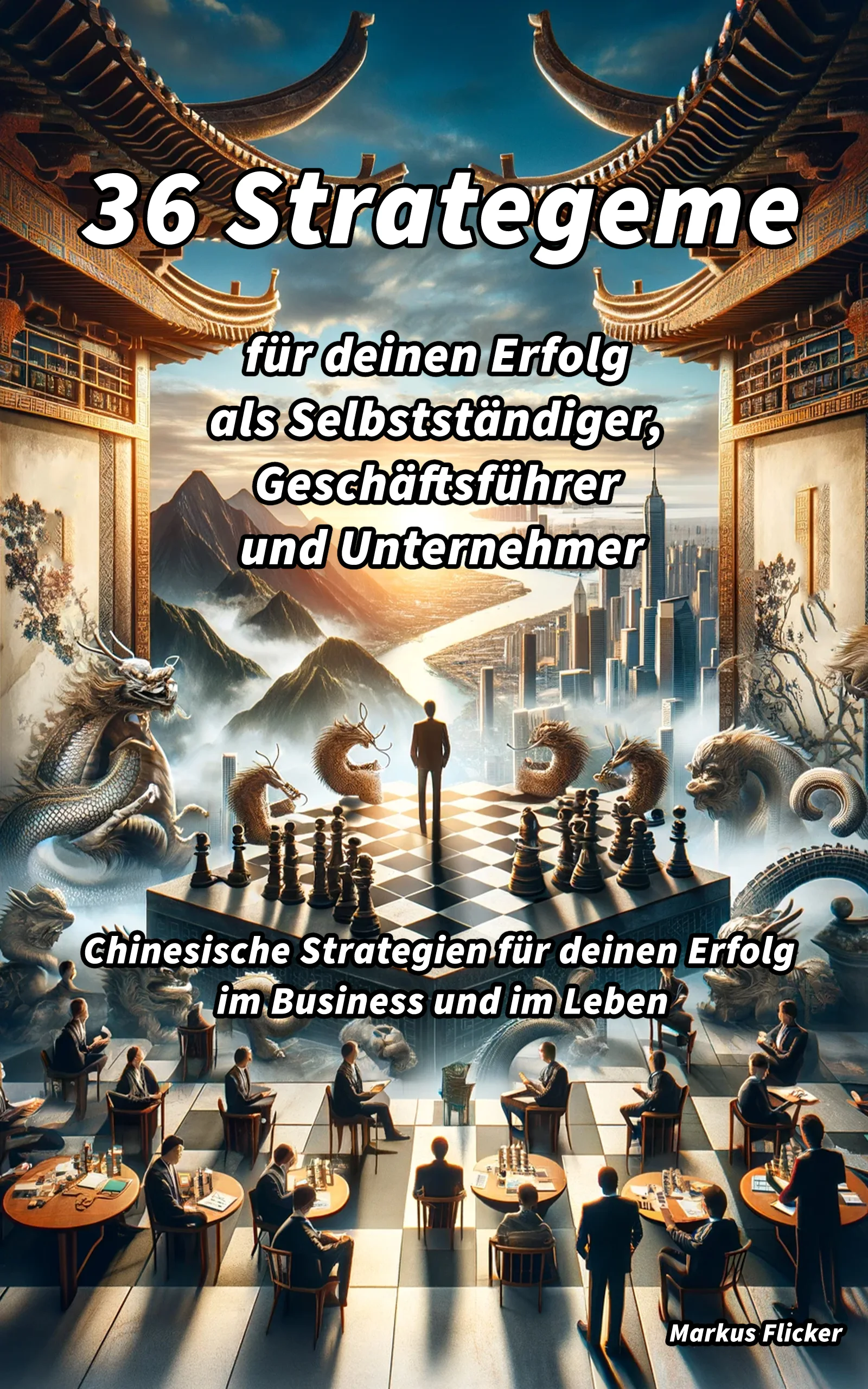 Mehr über den Artikel erfahren 36 Strategeme für deinen Erfolg als Selbstständiger, Geschäftsführer und Unternehmer Chinesische Strategien für deinen Erfolg im Business und im Leben Buch von Markus Flicker #36strategeme