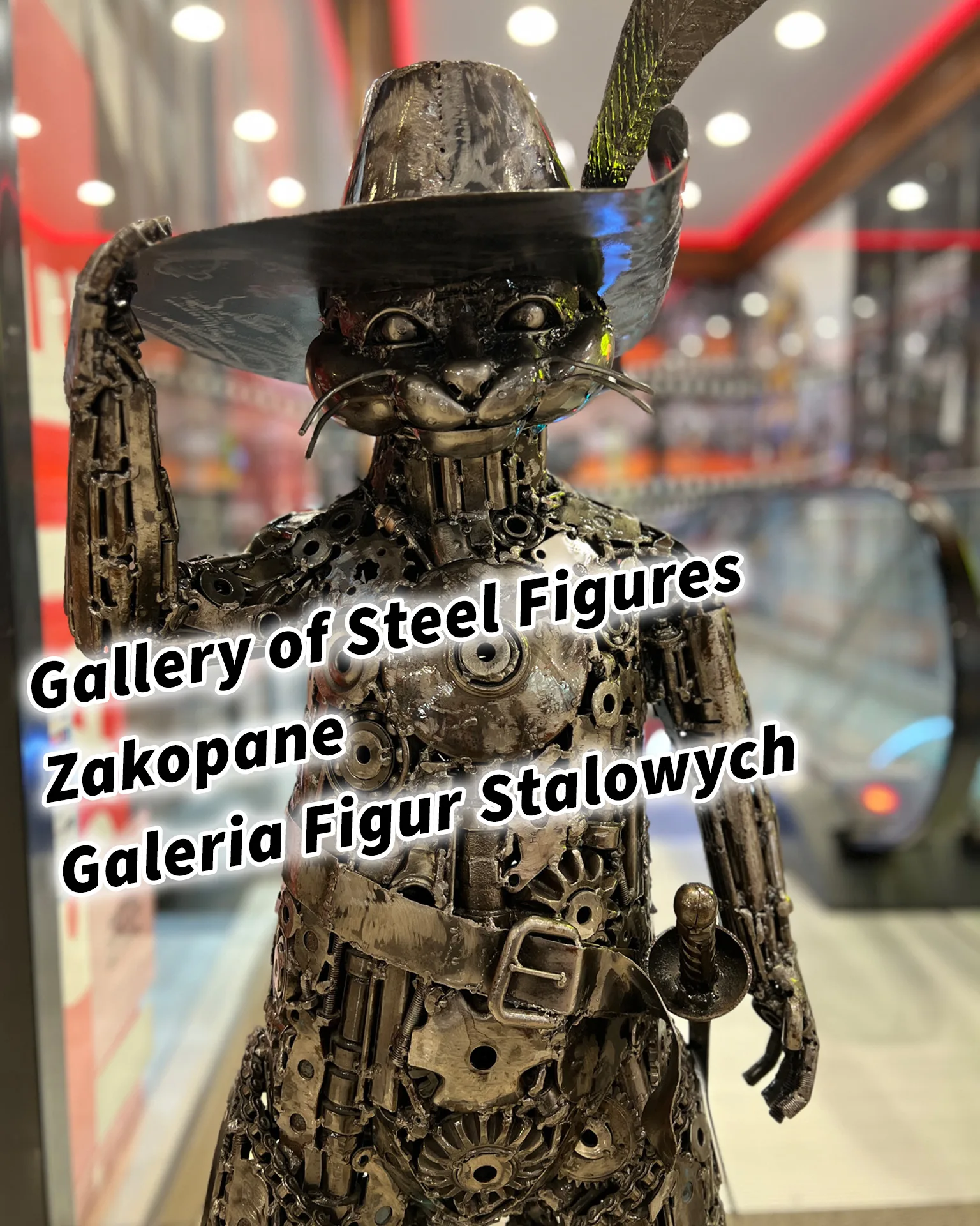 Mehr über den Artikel erfahren Gallery of Steel Figures Zakopane Galeria Figur Stalowych Polen