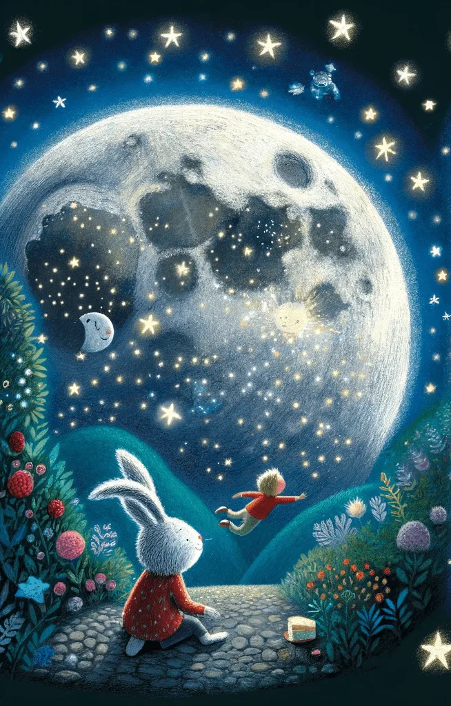 Mehr über den Artikel erfahren Max und der Mondhase. 26 Gute Nacht Geschichten für Kinder zum Einschlafen für eine schöne Reise ins Traumland zum Vorlesen und selber lesen lassen mit Mehrwert, Wissen und Lernerfolg Buch