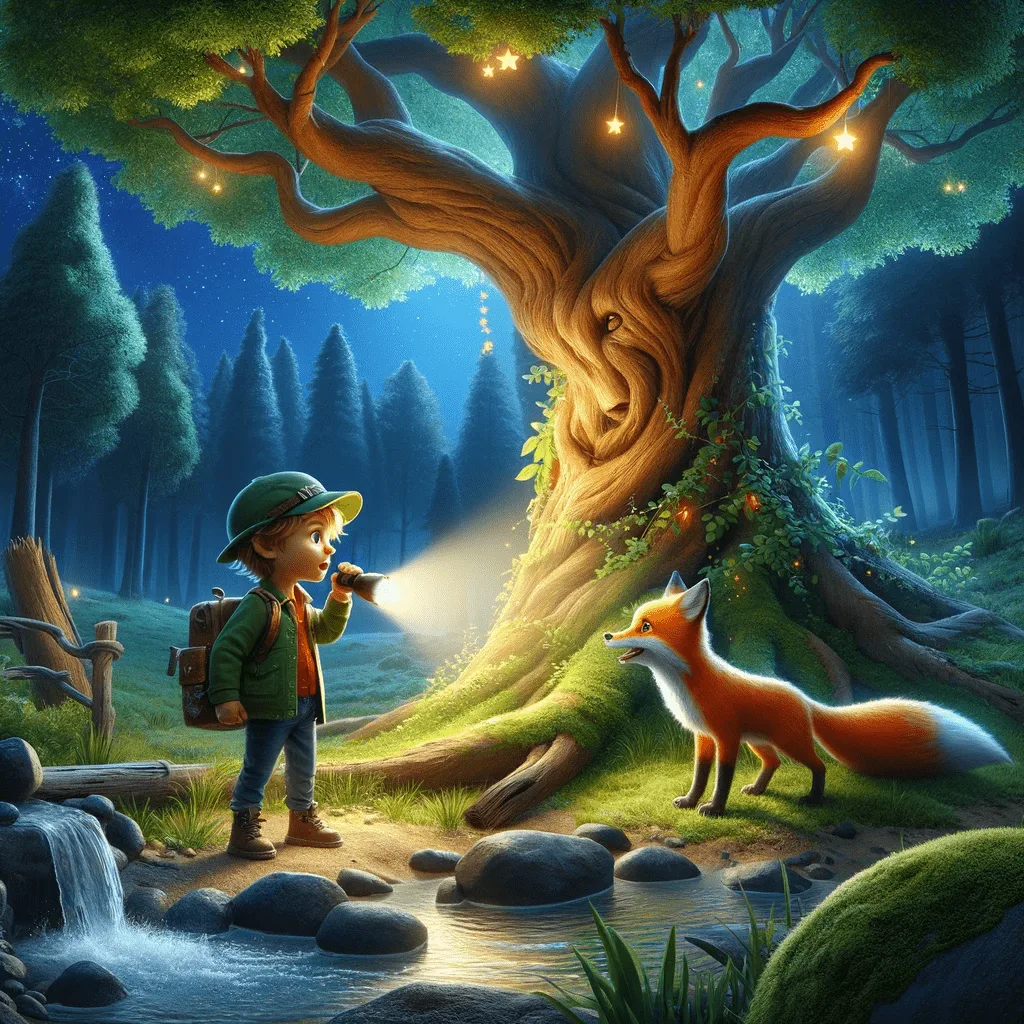 Mehr über den Artikel erfahren Lukas und das Geheimnis des leuchtenden Baums. Gute Nacht Geschichten für Kinder zum Einschlafen für eine schöne Reise ins Traumland zum Vorlesen und selber lesen lassen mit Mehrwert, Wissen und Lernerfolg Buch