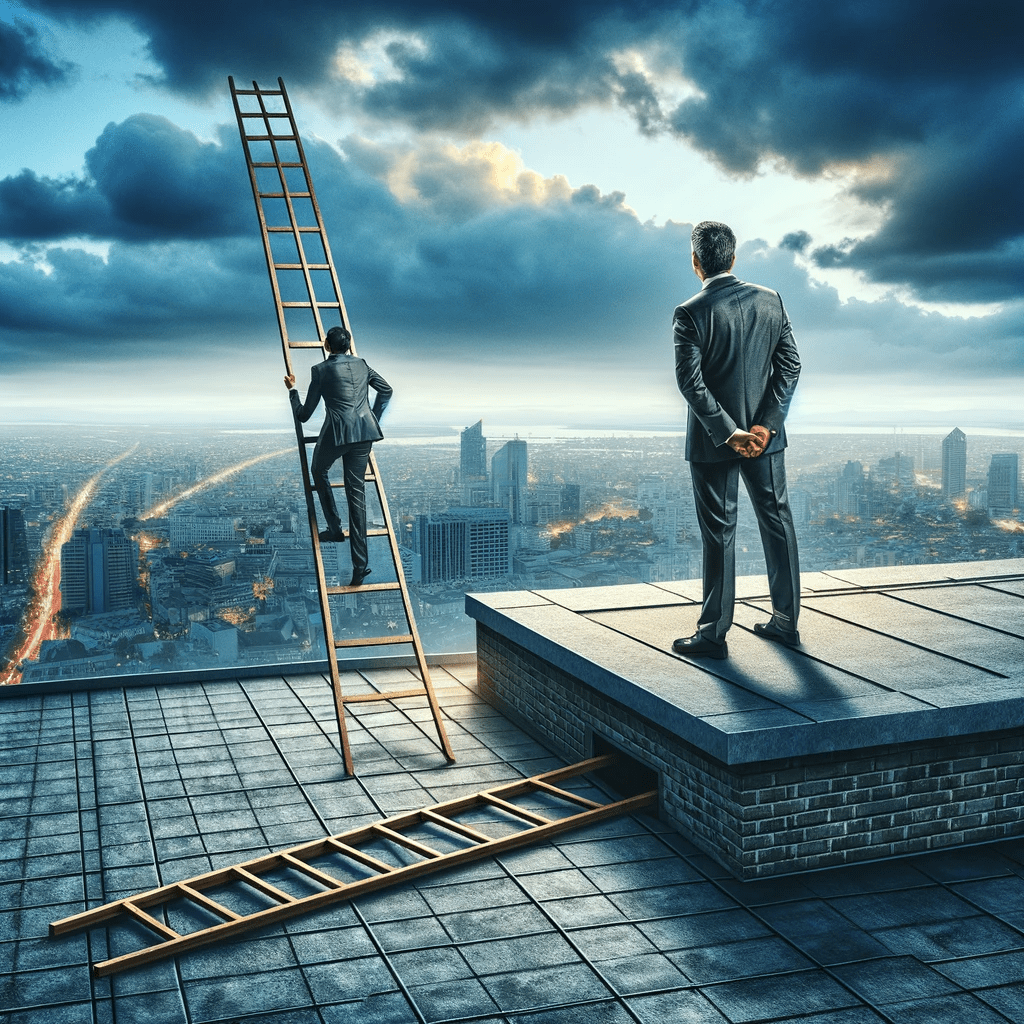 Auf das Dach locken, um dann die Leiter wegzuziehen 36 Strategeme für deinen Erfolg als Selbstständiger und Unternehmer: Chinesische Strategien für deinen Erfolg im Business und im Leben