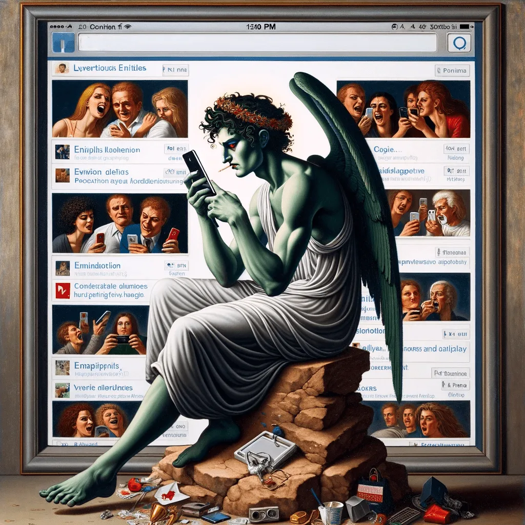 Mehr über den Artikel erfahren Invidia Neid (Eifersucht, Missgunst) Die 7 Todsünden im 21sten Jahrhundert – Verlockungen der Moderne