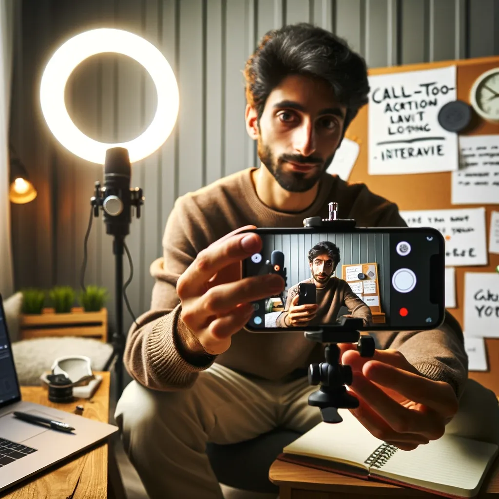 Mehr über den Artikel erfahren Videos mit dem Smartphone für Social Media erstellen. Einsatz von Call-to-Actions und interaktiven Elementen. Wie werde ich im Internet sichtbar?!: Starte mit Social Media für Erfolg durch deinen Online Auftritt und mehr Sichtbarkeit