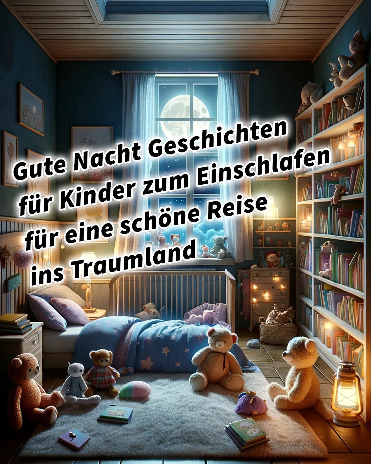 Mehr über den Artikel erfahren Gute Nacht Geschichten für Kinder zum Einschlafen für eine schöne Reise ins Traumland zum Vorlesen und selber lesen lassen mit Mehrwert, Wissen und Lernerfolg Kinderbuch von Markus Flicker