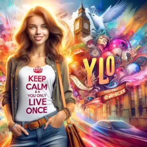 KEEP CALM & YOLO You Only Live Once. Wie du das Leben in vollen Zügen genießt und deine Träume verwirklichst. #GedankenZumLeben