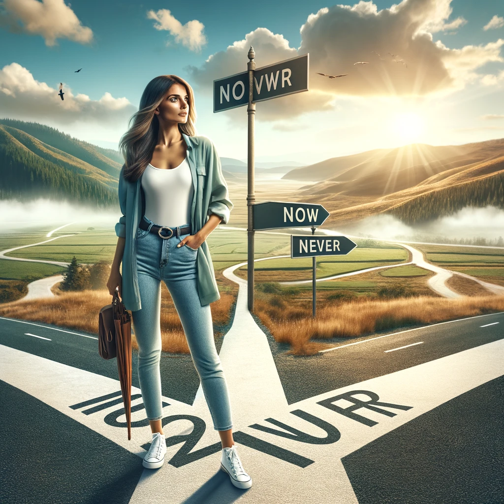 Mehr über den Artikel erfahren Now or Never! Nutze jede Chance und jeden Weg an jedem Tag in deinem Leben