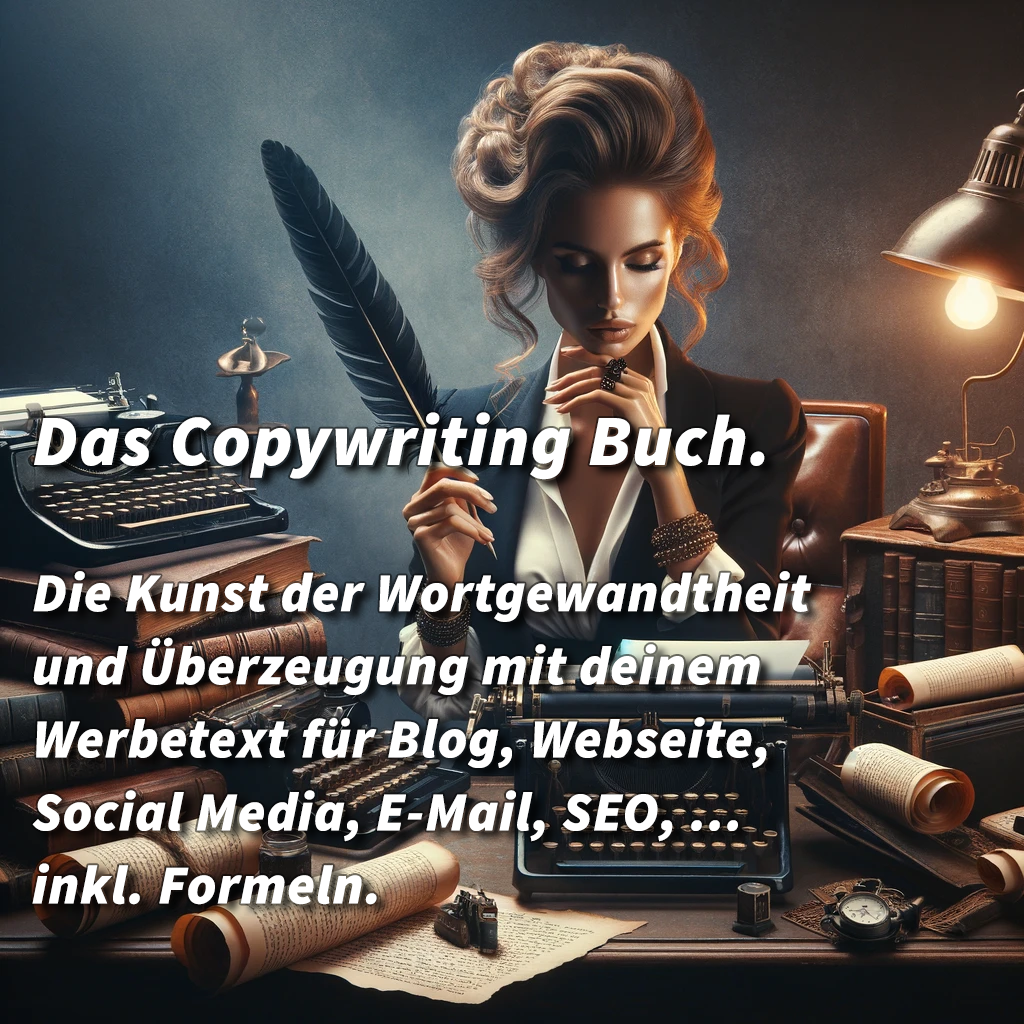Du betrachtest gerade Das Copywriting Buch. Die Kunst der Wortgewandtheit und Überzeugung mit deinem Werbetext für Blog, Webseite, Social Media, E-Mail, SEO, … inkl. Formeln. Buch von Markus Flicker