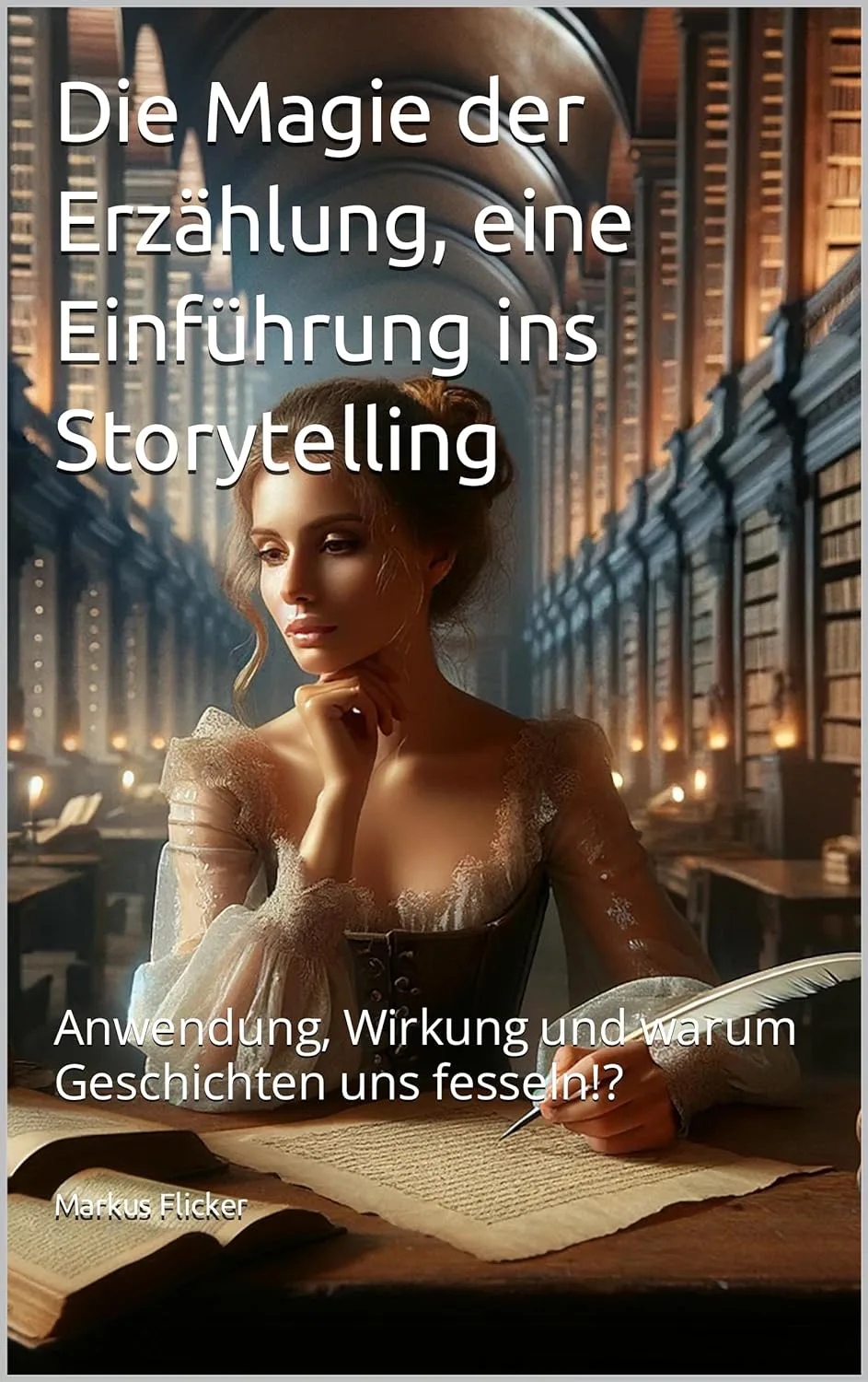 Mehr über den Artikel erfahren Die Magie der Erzählung, eine Einführung ins Storytelling. Anwendung, Wirkung und warum Geschichten uns fesseln. Buch von Markus Flicker