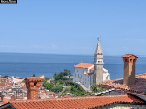 Piran am Meer in Slowenien an der Adria Istrien Hafenstadt #FeelSlovenia #piran #ifeelsLOVEnia #myway