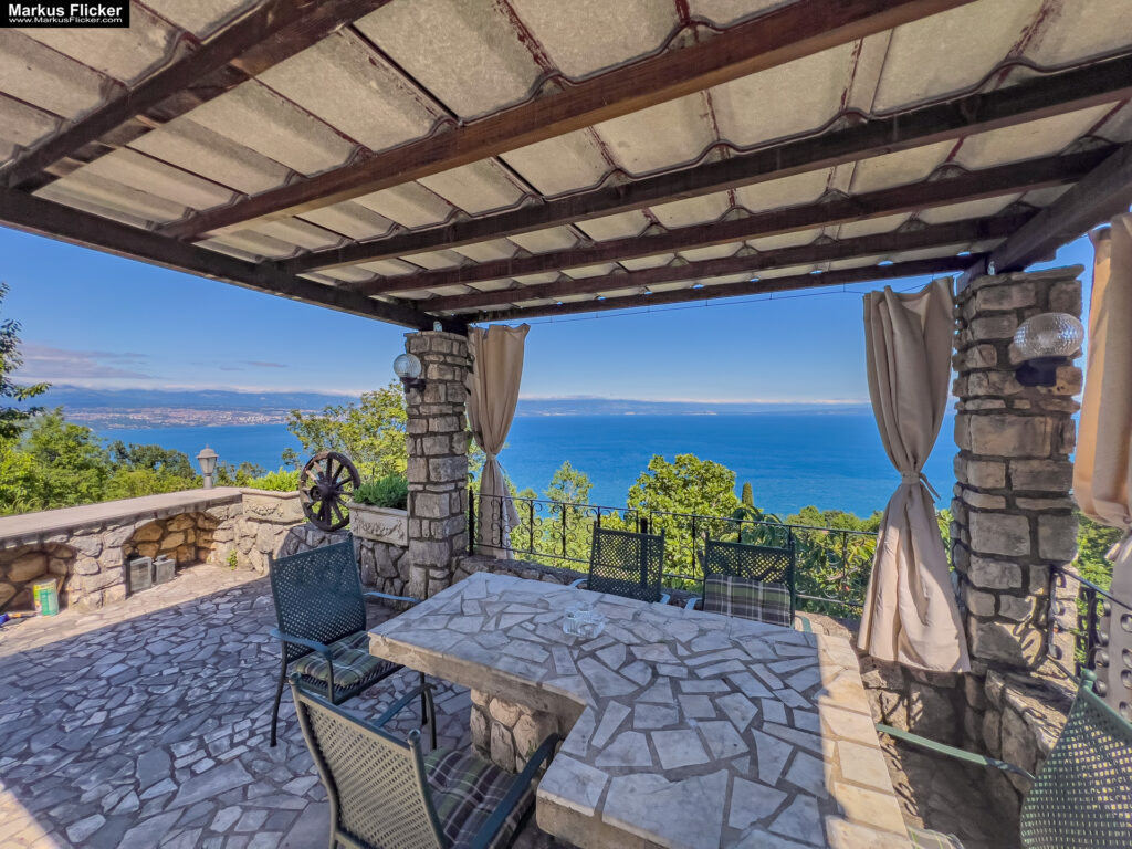 Villa La Mer Lovran Ferienhaus Apartment Kroatien