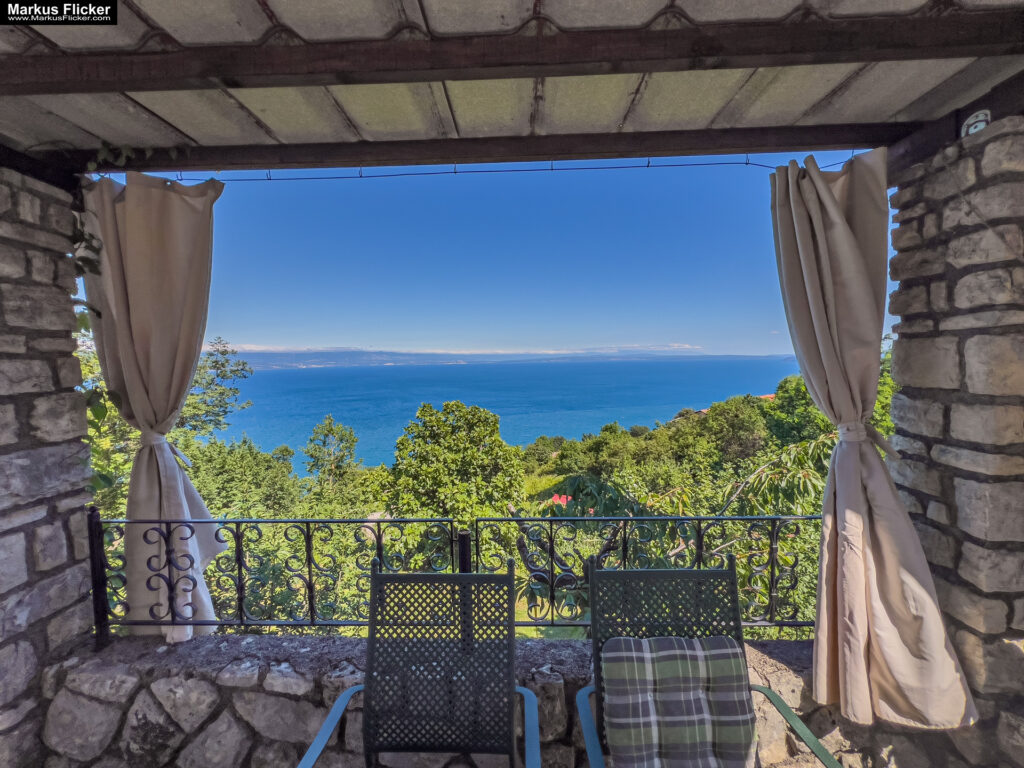 Villa La Mer Lovran Ferienhaus Apartment Kroatien