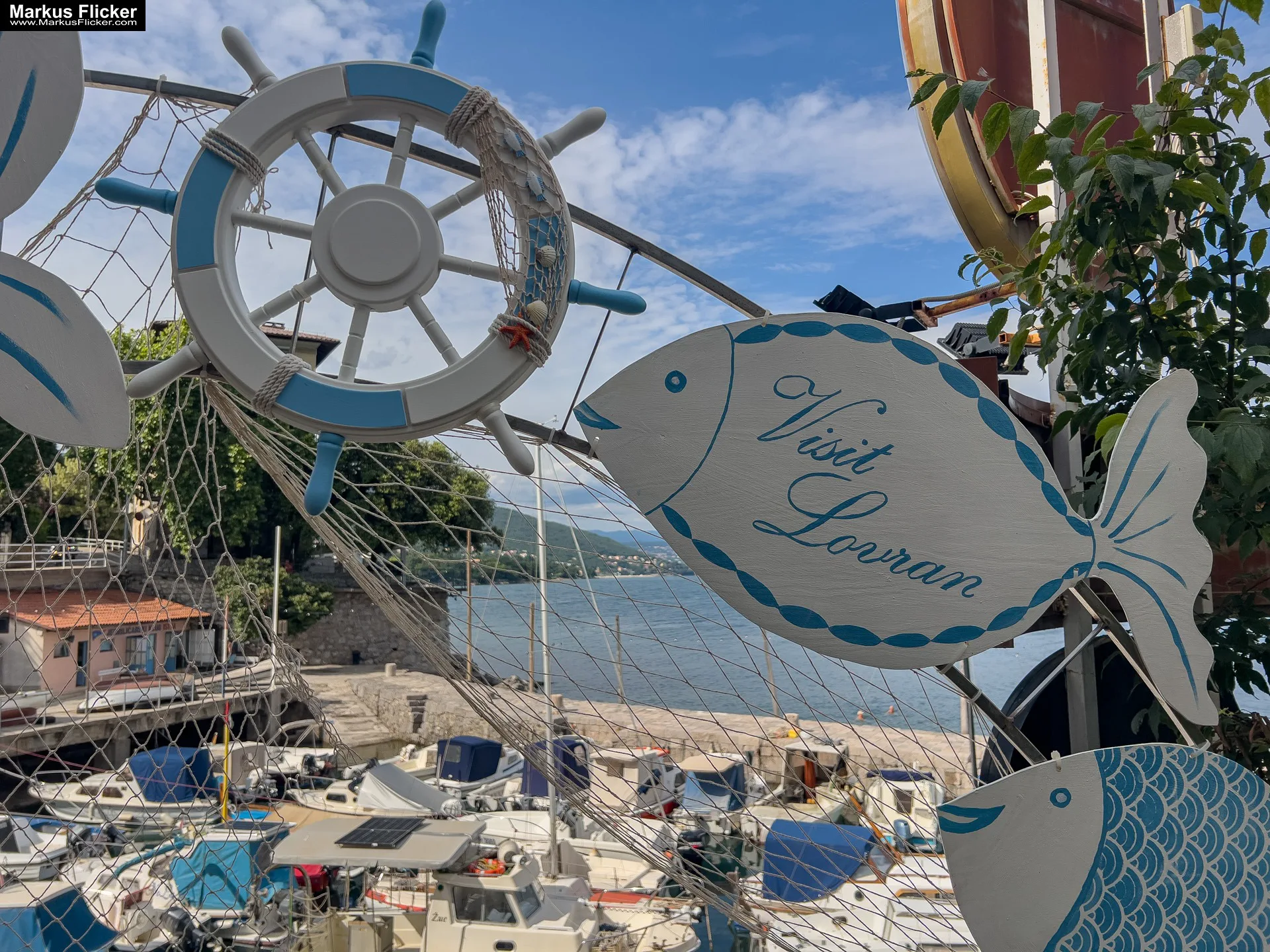 Mehr über den Artikel erfahren Lovran Ufer Küste Primorje-Gorski kotar Lorbeer Istrien Kroatien Adria #visitcroatia #visitlovran