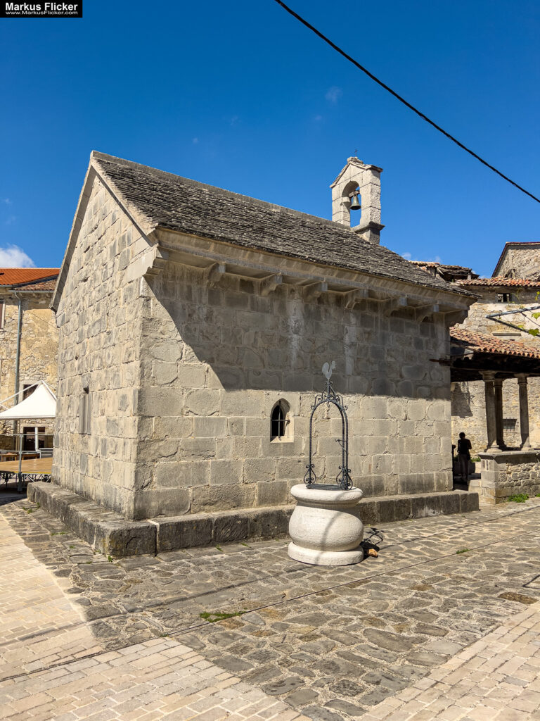 Gračišće Gallignana Kroatien Istrien Roadtrip in Europa. Reisen mit dem Auto innerhalb der EU. Citytrips, Camping, Landschaft, Rundfahrt mit dem PKW, romantische Städte und Urlaubsinspiration Gračišće Gallignana Kroatien Istrien