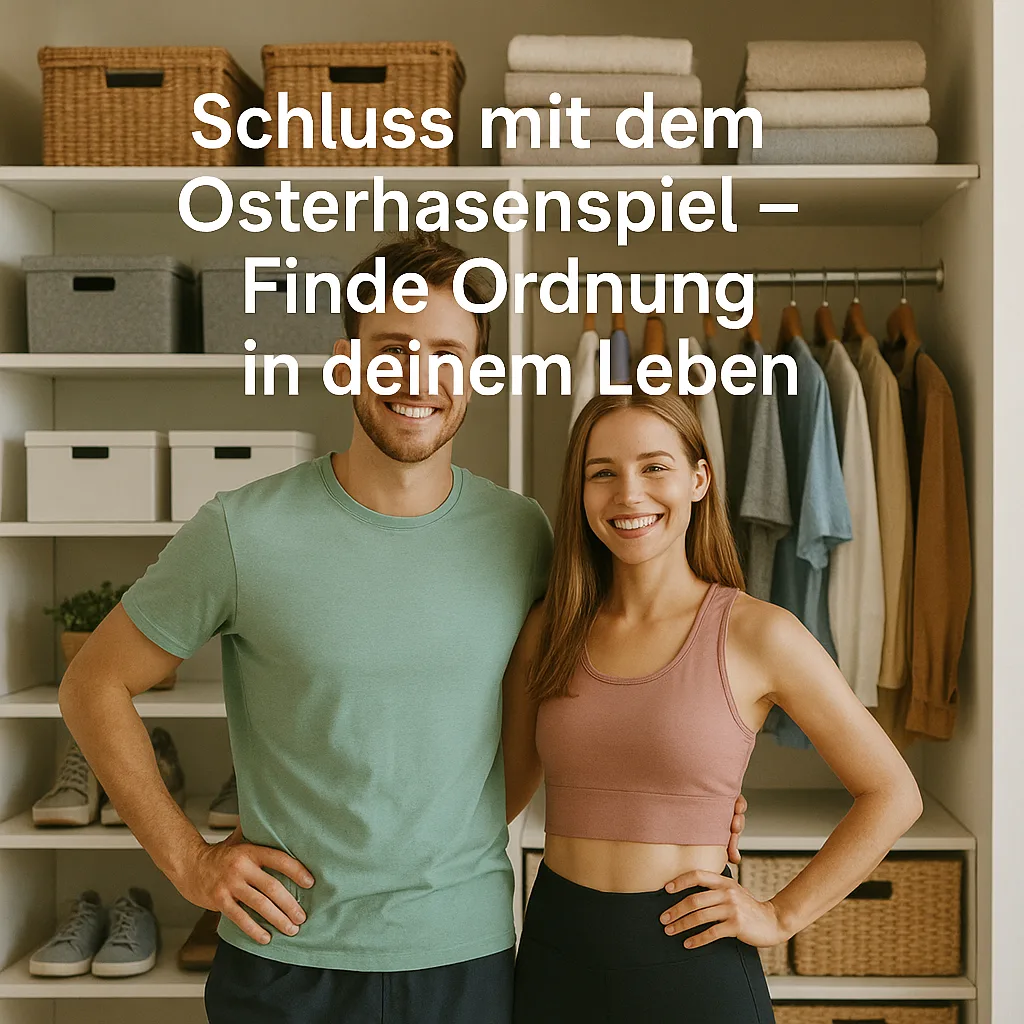 Mehr über den Artikel erfahren Schluss mit dem Osterhasenspiel – Finde Ordnung in deinem Leben inkl. 27 inspirierende Tipps und Tricks