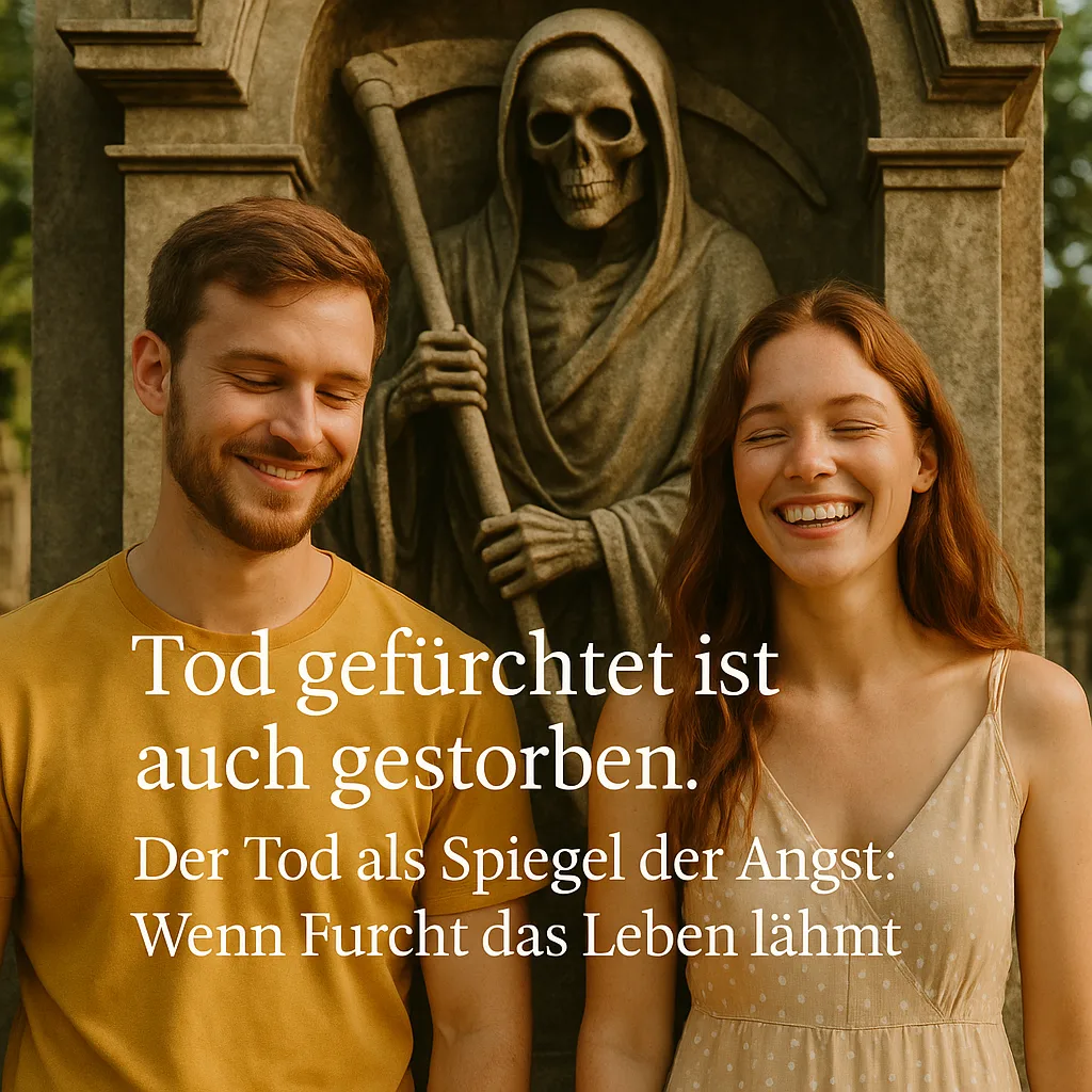 Mehr über den Artikel erfahren Tod gefürchtet ist auch gestorben. Der Tod als Spiegel der Angst: Wenn Furcht das Leben lähmt