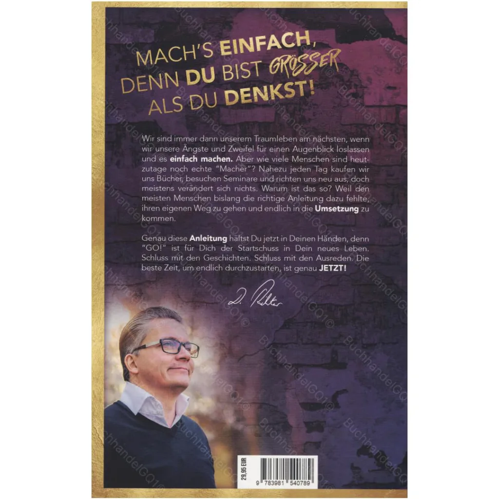 DAMIAN RICHTER Buch GO! Der Startschuss in dein neues Leben! (H.Scherer, A.Robbins) von DAMIAN RICHTER