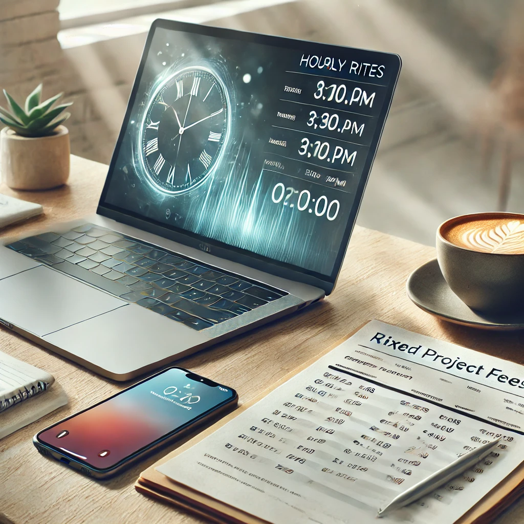 Mehr über den Artikel erfahren Stundensatz oder Pauschale? Wie du die richtige Entscheidung für dein Honorar triffst. Jetzt mache ich mich selbstständig! Erfolgreich starten mit Informationen aus der Praxis: Mein Weg und meine Learnings als Selbstständiger