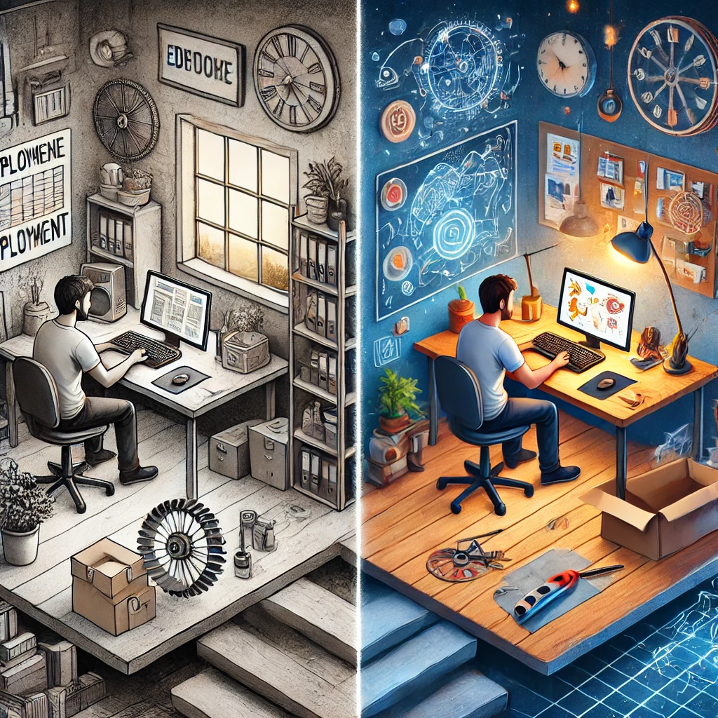 Mehr über den Artikel erfahren Selbständig oder angestellt? Was du wissen solltest, bevor du dich entscheidest. 7 Fragen vor der Selbstständigkeit?