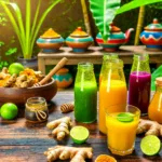 Jamu: Tee, Saft und Smoothie. Natur pur. Wellness für Körper und Seele. Tradition trifft Moderne: Jamu-Getränke für jeden Geschmack. Indonesiens geheimes Elixier: Jamu in köstlichen Varianten. Einleitung in die Welt des Jamu: Tradition und Moderne verbinden Buch von Markus Flicker Jamu ist mehr als nur ein Getränk – es ist ein Geheimnis der Natur, das die Gesundheit von Körper und Seele über Jahrhunderte hinweg positiv beeinflusst hat. Ursprünglich aus Indonesien stammend, hat Jamu längst die globale Wellness-Welt erobert. Als traditionelles Elixier, das in vielen verschiedenen Variationen existiert, bietet es eine Vielzahl von Geschmacksrichtungen und Wirkungen, die den Körper stärken und die Seele nähren. Die Kombination von Tee, Saft, und natürlichen Zutaten macht Jamu zu einem unverzichtbaren Bestandteil des modernen Lebensstils, der nach Harmonie und Ausgleich strebt. Markus Flicker Fotograf Videograf Content Creator Autor