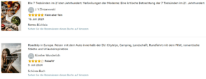 Kundenfeedback Referenzen Kundenstimmen amazon rezension