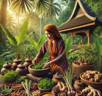 Einblick in die Traditionen der Jamu-Zubereitung: Ein Naturheilmittel aus Indonesien