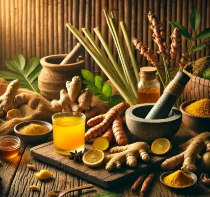 Einführung in die Welt von Jamu. Zutaten für Jamu: Die Basis für eine gesunde Zubereitung