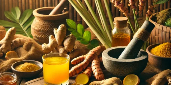 Einführung in die Welt von Jamu. Zutaten für Jamu: Die Basis für eine gesunde Zubereitung