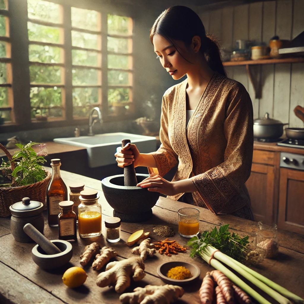 Mehr über den Artikel erfahren 10 Grundtechniken der Jamu Zubereitung: Die ideale Technik für Extrakte, Tees und Säfte