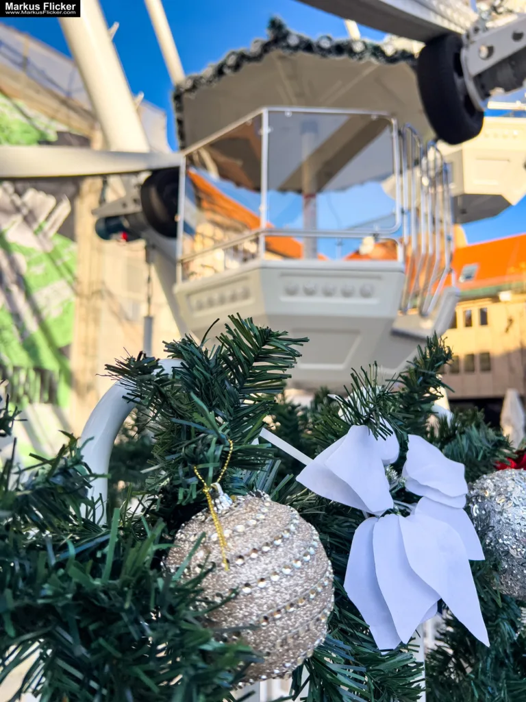 Magisches Maribor Weihnachtsmarkt Winterwunderland Advent im Winter Čarobni Maribor Riesenrad