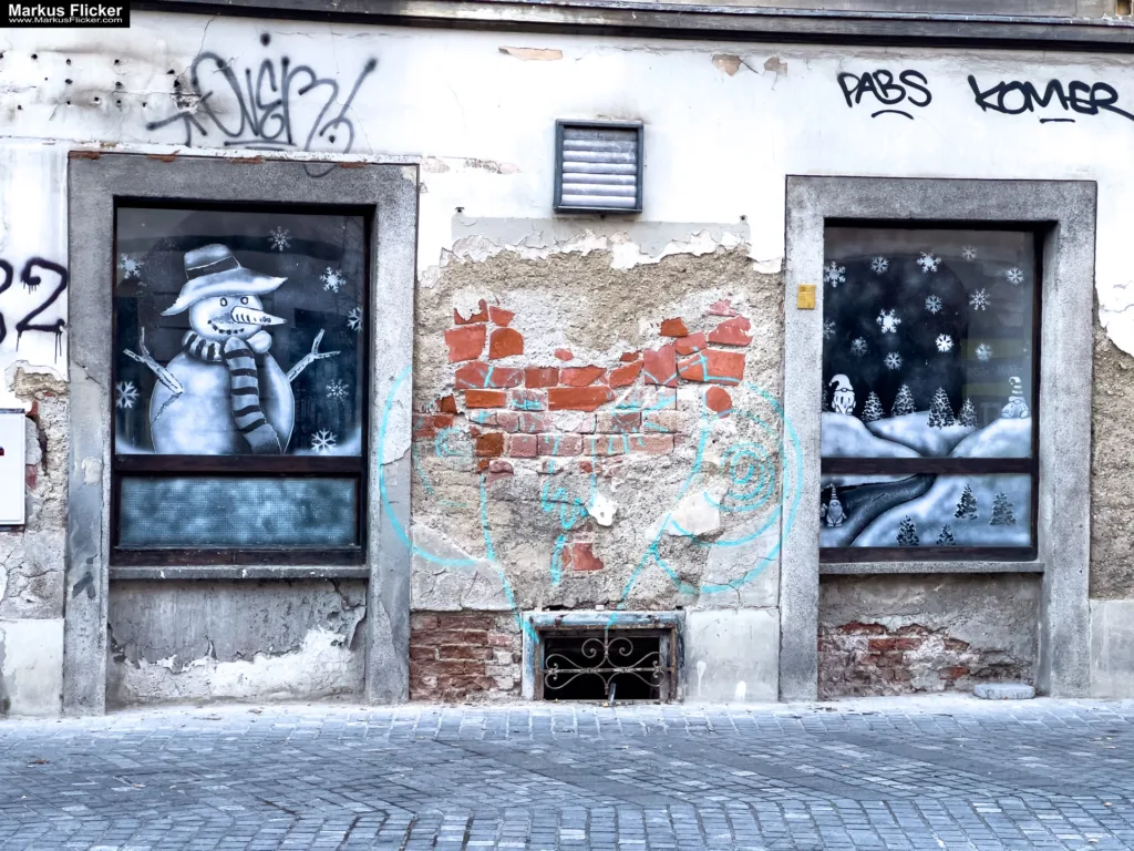 Magisches Maribor Weihnachtsmarkt Winterwunderland Advent im Winter Čarobni Maribor Riesenrad