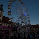 Magisches Maribor Weihnachtsmarkt Winterwunderland Advent im Winter Čarobni Maribor Riesenrad