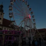 Magisches Maribor Weihnachtsmarkt Winterwunderland Advent im Winter Čarobni Maribor Riesenrad