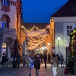 Magisches Maribor Weihnachtsmarkt Winterwunderland Advent im Winter Čarobni Maribor Riesenrad