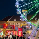 Magisches Maribor Weihnachtsmarkt Winterwunderland Advent im Winter Čarobni Maribor Riesenrad