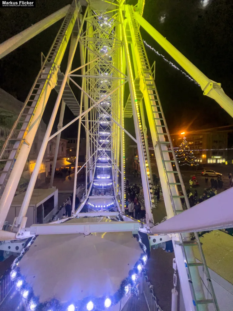 Magisches Maribor Weihnachtsmarkt Winterwunderland Advent im Winter Čarobni Maribor Riesenrad