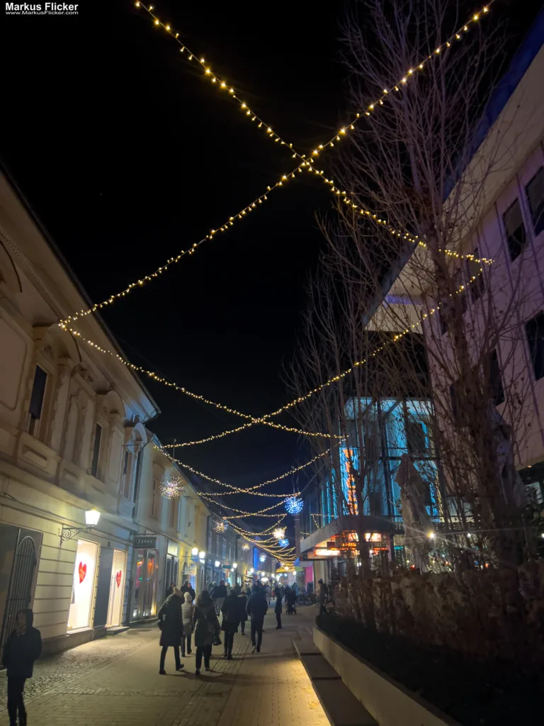 Magisches Maribor Weihnachtsmarkt Winterwunderland Advent im Winter Čarobni Maribor Riesenrad