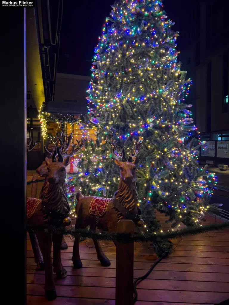 Magisches Maribor Weihnachtsmarkt Winterwunderland Advent im Winter Čarobni Maribor Riesenrad